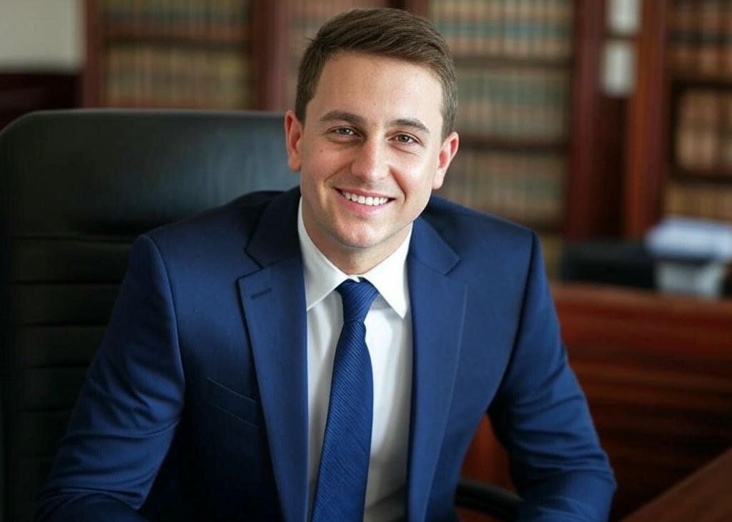 man attorney sitting